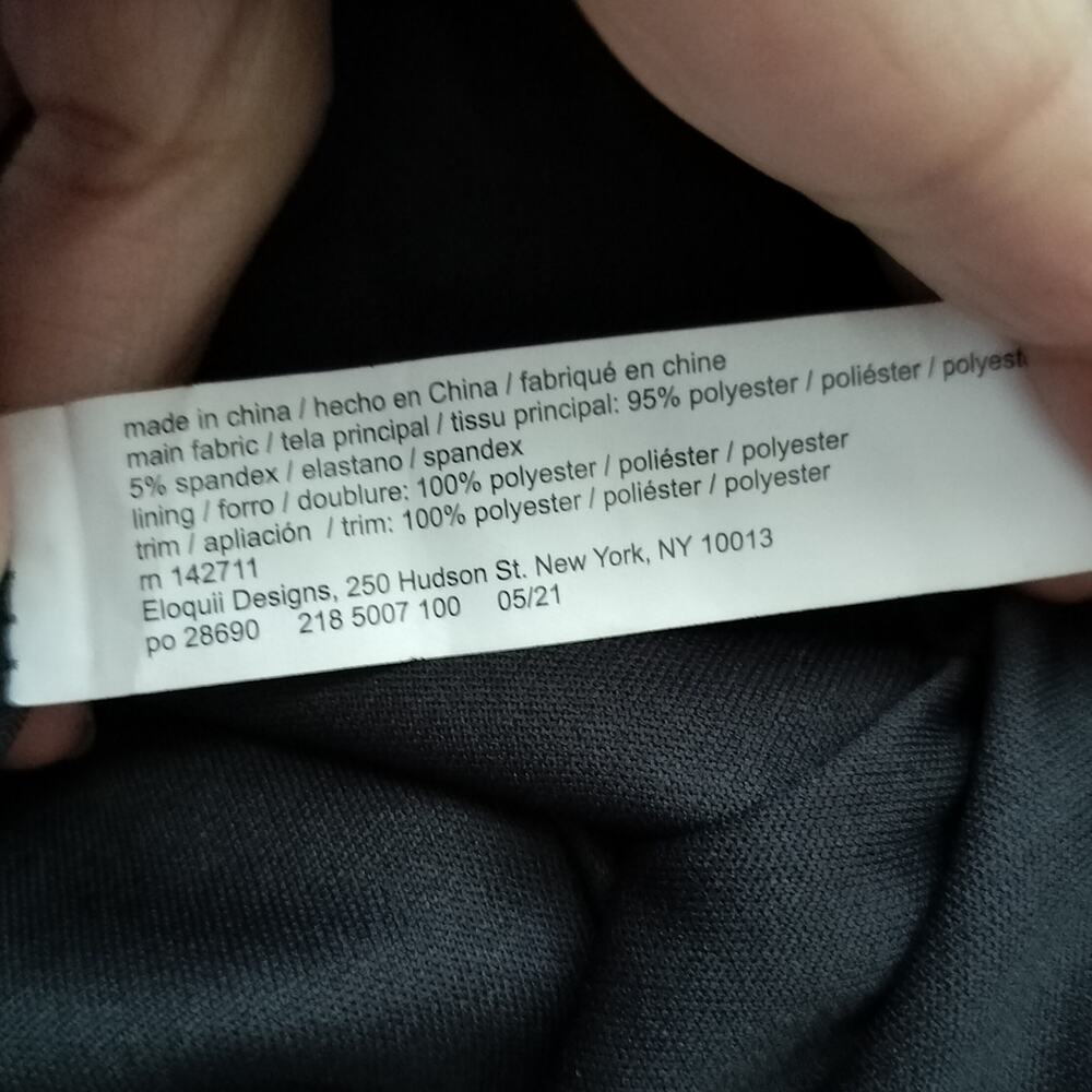 Eloquii Elements Size 16 Black Sequin Party Ankle… - image 5